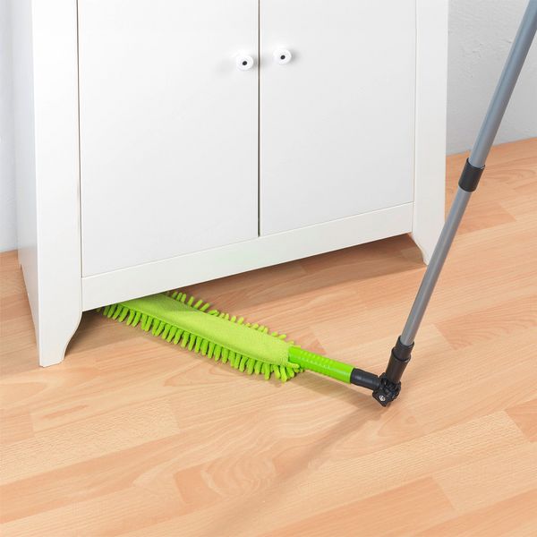 Produktbild: Teleskop-Staubschwert mit Knickgelenk, magnetisch anziehender Staubwischer