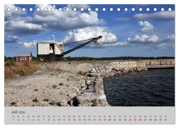 Produktbild: Gotland - Perle der Ostsee (Tischkalender 2026 DIN A5 quer), CALVENDO Monatskalender