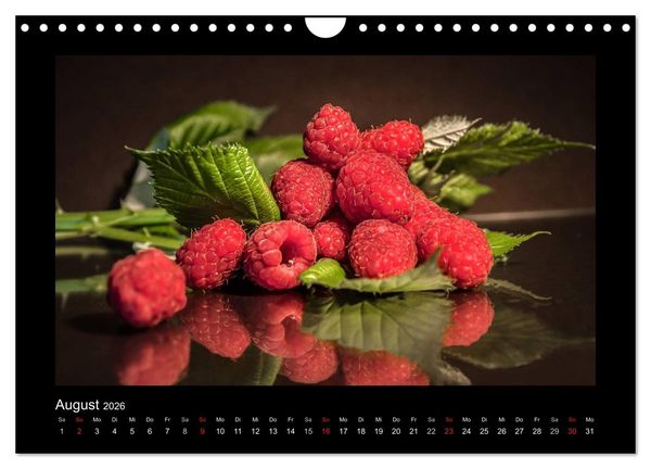 Produktbild: Rot (Wandkalender 2026 DIN A4 quer), CALVENDO Monatskalender