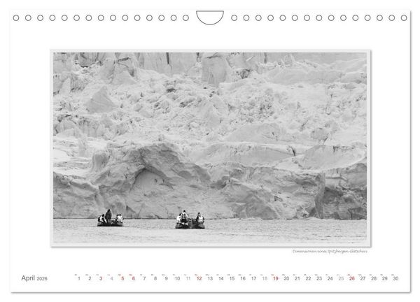 Produktbild: Spitzbergen Svalbard (Wandkalender 2026 DIN A4 quer), CALVENDO Monatskalender