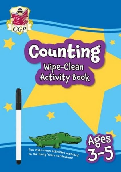 Produktbild: Counting Wipe-Clean Activity Book for Ages 3-5 (with pen)