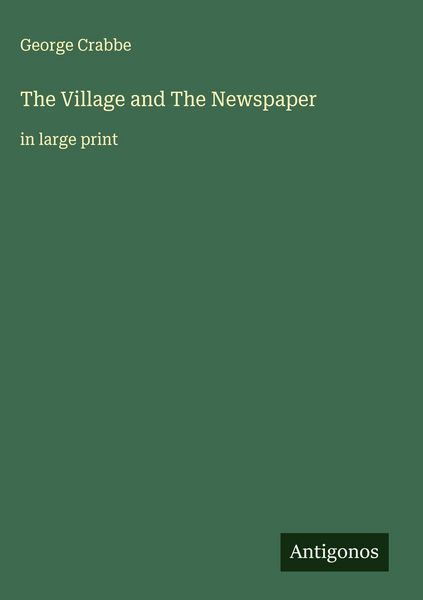 Produktbild: The Village and The Newspaper
