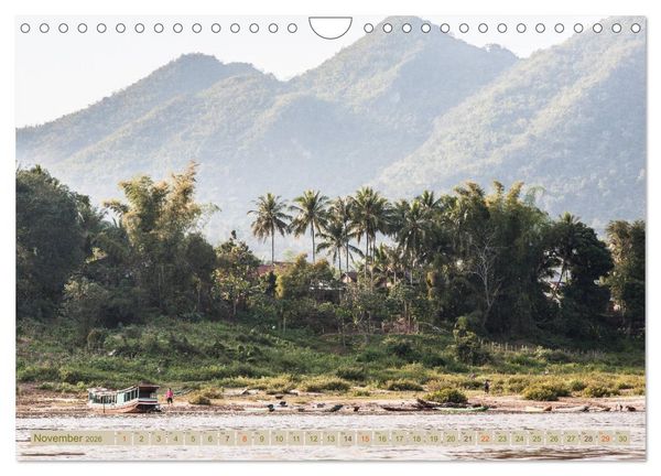 Produktbild: Laos - eine Bildreise (Wandkalender 2026 DIN A4 quer), CALVENDO Monatskalender