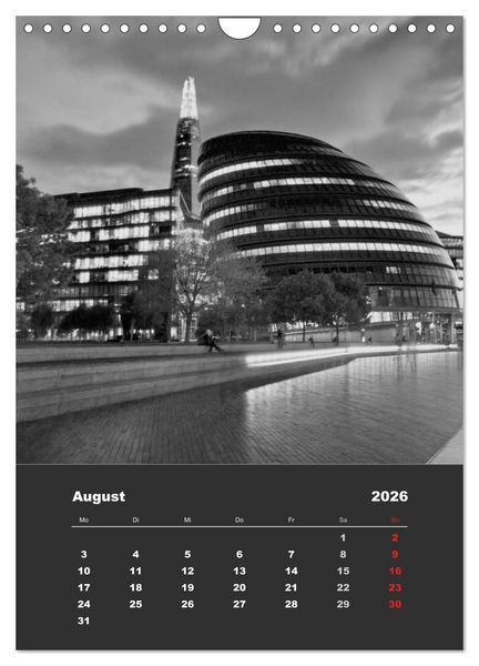 Produktbild: Glanzlichter einer Metropole LONDON (Wandkalender 2026 DIN A4 hoch), CALVENDO Monatskalender