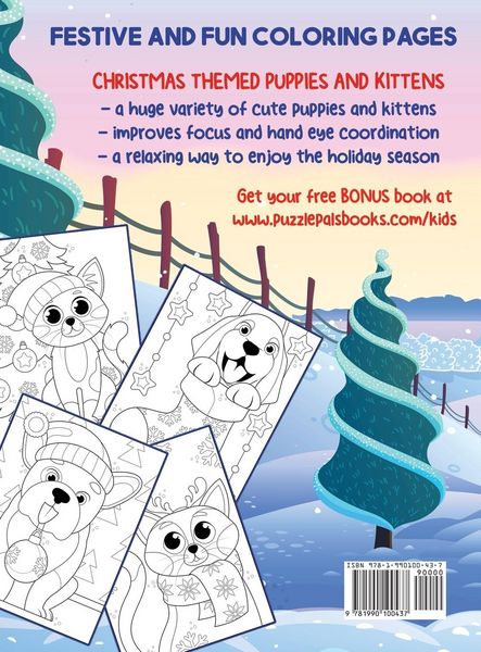 Produktbild: Santa's Puppies Coloring Book For Kids