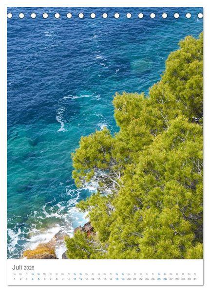 Produktbild: Mallorca - Mediterranes Lebensgef&uuml;hl zum Tr&auml;umen (Tischkalender 2026 DIN A5 hoch), CALVENDO Monatskalender