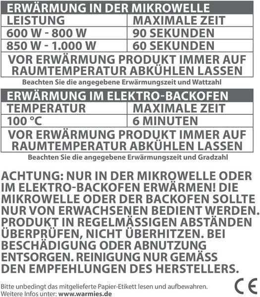Produktbild: Warmies 1260 - Delfin, W&auml;rmestofftier mit Lavendelf&uuml;llung