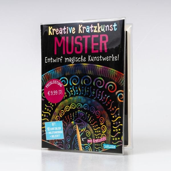 Produktbild: Kratzbilder f&uuml;r Kinder: Kreative Kratzkunst: Muster