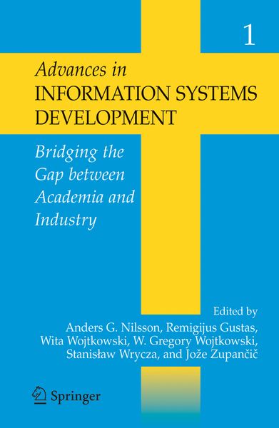 Produktbild: Advances in Information Systems Development: