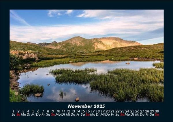 Produktbild: Landschaftskalender 2025 Fotokalender DIN A5