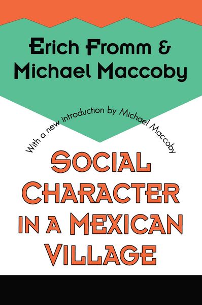Produktbild: Social Character in a Mexican Village