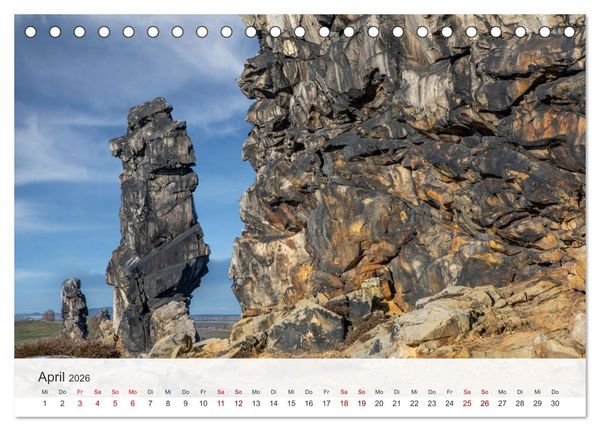 Produktbild: Sagenumwobener Harz (Tischkalender 2026 DIN A5 quer), CALVENDO Monatskalender