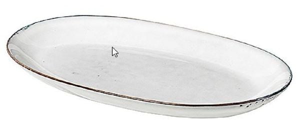 Broste copenhagen Platte Oval L 'Nordic Sand'