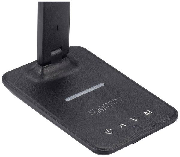 Produktbild: Sygonix TX26C SY-4963268 Schreibtischleuchte Schwarz