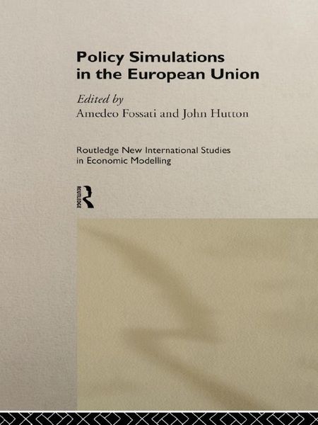Produktbild: Policy Simulations in the European Union