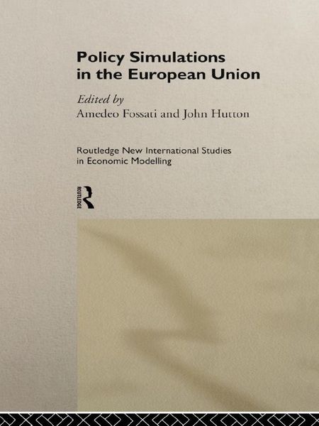 Produktbild: Policy Simulations in the European Union