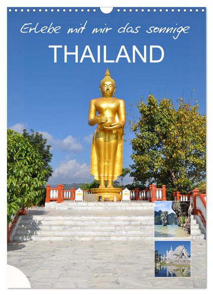 Produktbild: Erlebe mit mir das sonnige Thailand (Wandkalender 2026 DIN A3 hoch), CALVENDO Monatskalender