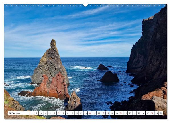 Produktbild: Madeira island of eternal spring (High Quality Premium Wall Calendar 2026 DIN A2 landscape),CALVENDO 12 Month Wall Calendar