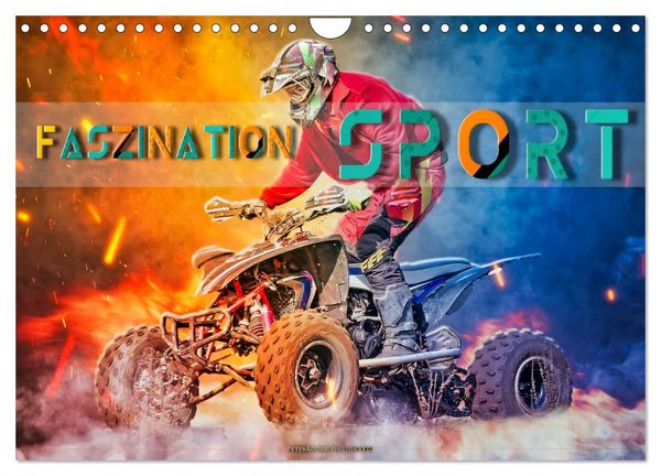 Produktbild: Faszination Sport (Wandkalender 2026 DIN A4 quer), CALVENDO Monatskalender