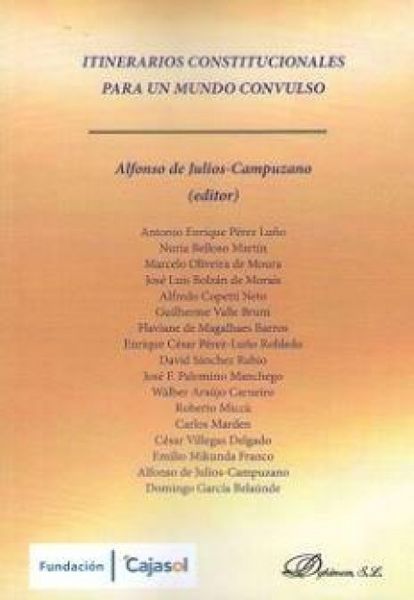 Produktbild: Itinerarios constitucionales para un mundo convulso