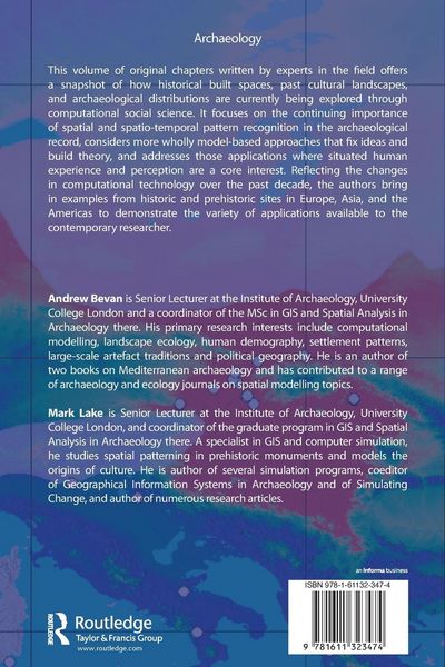 Produktbild: Computational Approaches to Archaeological Spaces