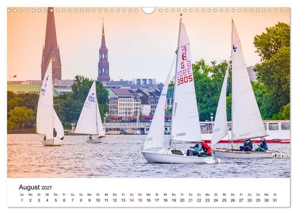 Produktbild: Hamburg Events (Wandkalender 2027 DIN A3 quer), CALVENDO Monatskalender