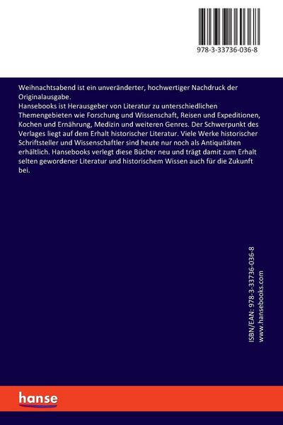 Produktbild: Weihnachtsabend