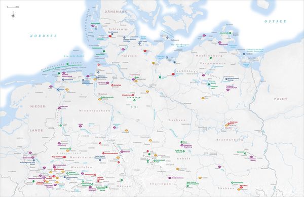Produktbild: In 225 Reisen mit Wohnmobil & Campervan durch Deutschland