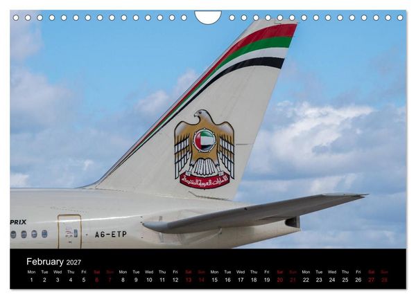 Produktbild: Commercial Airlines (Wall Calendar 2027 DIN A4 landscape), CALVENDO 12 Month Wall Calendar
