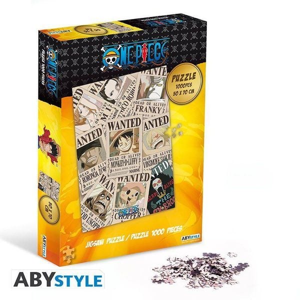 Produktbild: ONE PIECE - Jigsaw puzzle 1000 pieces - Wanted