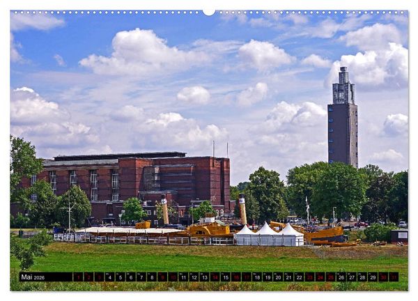 Produktbild: Magdeburger Ansichten (hochwertiger Premium Wandkalender 2026 DIN A2 quer), Kunstdruck in Hochglanz