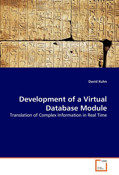 Produktbild: Development of a Virtual Database Module