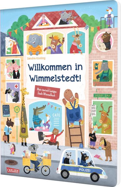 Willkommen in Wimmelstedt, Gebundene Ausgabe von Sandra Kissling, Carlsen, 9783551173447