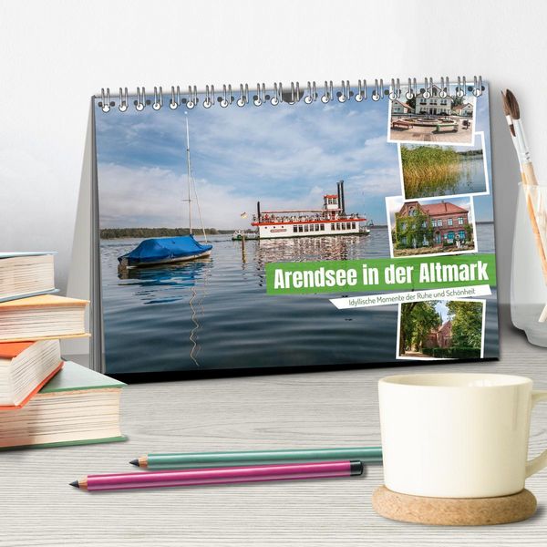 Produktbild: Arendsee in der Altmark (Tischkalender 2026 DIN A5 quer), CALVENDO Monatskalender