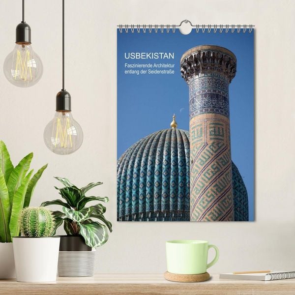 Produktbild: Usbekistan - Faszinierende Architektur entlang der Seidenstra&szlig;e (Wandkalender 2026 DIN A4 hoch), CALVENDO Monatskalender