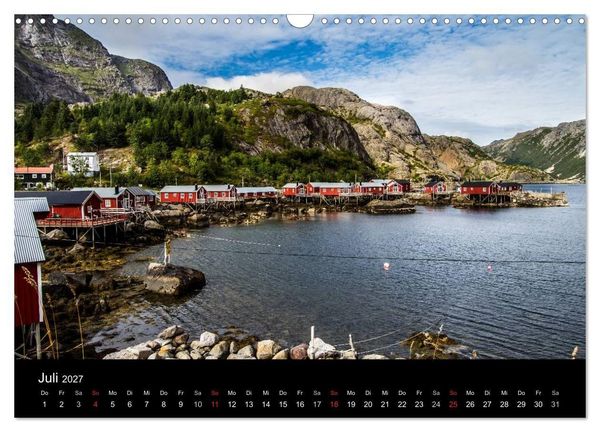 Produktbild: N&ouml;rdliches Norwegen (Wandkalender 2027 DIN A3 quer), CALVENDO Monatskalender
