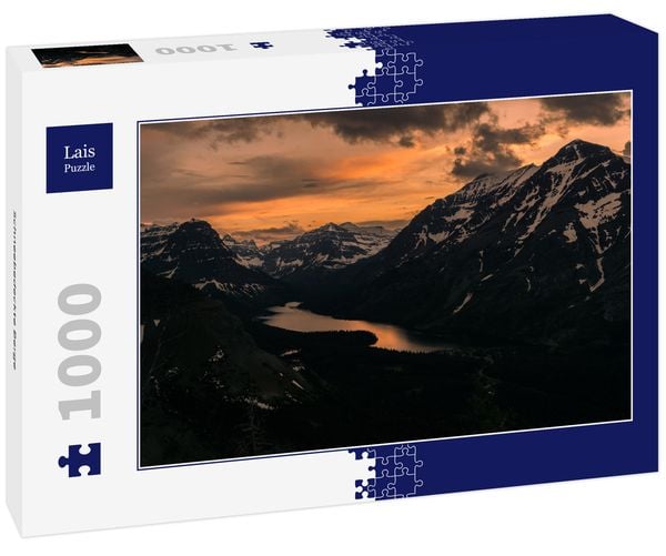 Lais Puzzle Schneebedeckte Berge 1000 Teile