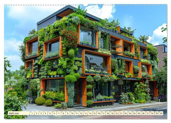 Produktbild: Biophilic Design - Verbundenheit mit der Natur (Wandkalender 2026 DIN A2 quer), CALVENDO Monatskalender