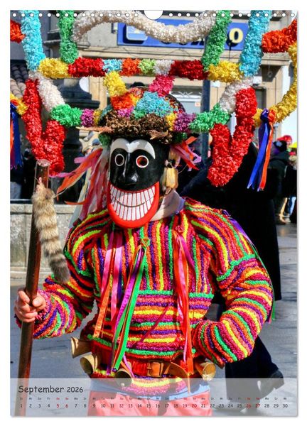 Produktbild: Karneval in Galicien (Wandkalender 2026 DIN A3 hoch), CALVENDO Monatskalender