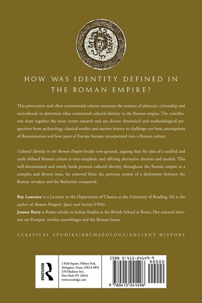 Produktbild: Cultural Identity in the Roman Empire