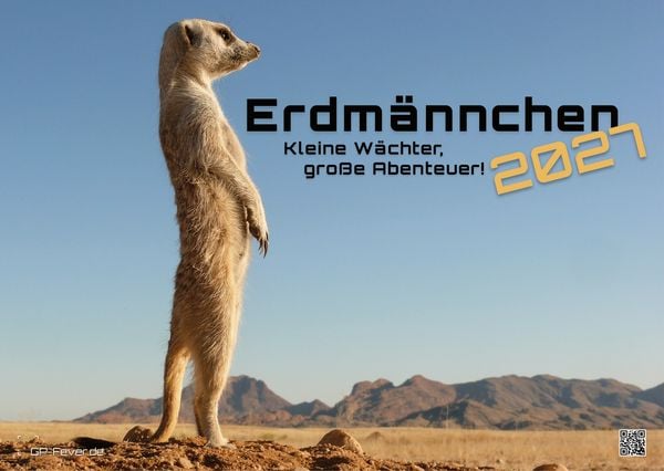 Produktbild: Erdm&auml;nnchen &ndash; Kleine W&auml;chter, gro&szlig;e Abenteuer! - 2027 - Kalender DIN A3