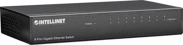 Produktbild: Intellinet 530347 530347 Netzwerk Switch 8 Port 1 GBit/s