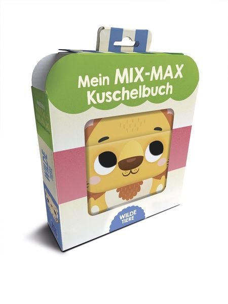 Produktbild: Mein Mix-Max Kuschelbuch - Wilde Tiere