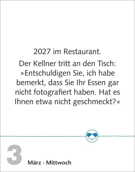 Produktbild: Beste Witze Tagesabrei&szlig;kalender 2027