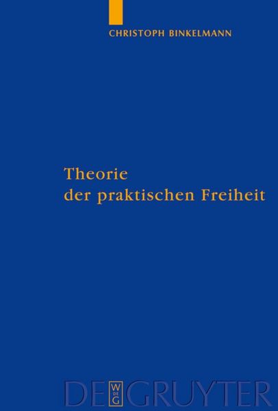 Produktbild: Theorie der praktischen Freiheit