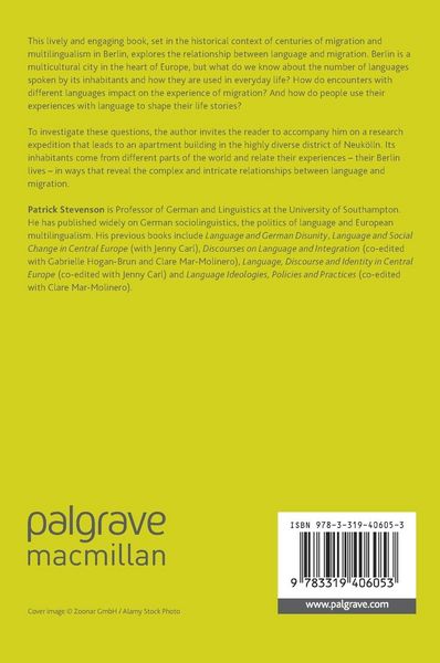Produktbild: Language and Migration in a Multilingual Metropolis