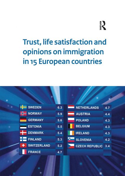Produktbild: Trust, Life Satisfaction and Opinions on Immigration in 15 European Countries