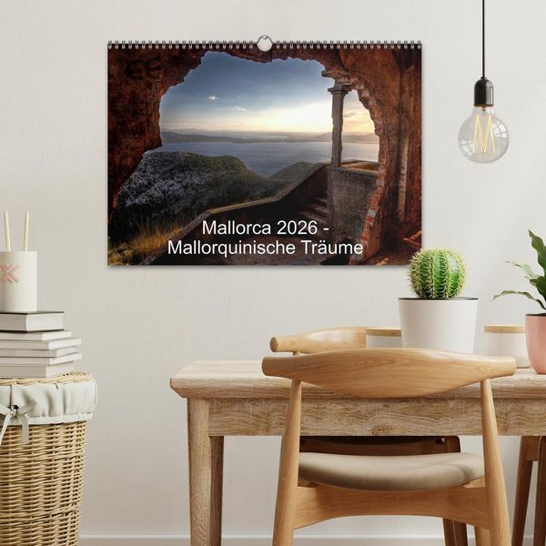Produktbild: Mallorca 2026 - Mallorquinische Tr&auml;ume (Wandkalender 2026 DIN A3 quer), CALVENDO Monatskalender