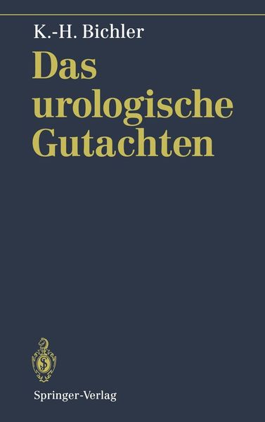 Produktbild: Das urologische Gutachten