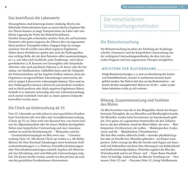 Produktbild: Laborwerte